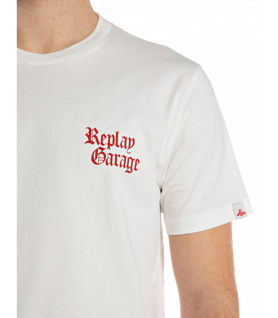 レギュラーフィット ベーシックジャージー FIREー Tシャツ 詳細画像 ホワイト 4